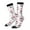 2 Black-1, variant on Cute Poodle Dog Print Adult Socks for Men & Women,Calf Socks, Ankle Socks,Boots Socks,Breathable Casual Sock,Unisex Crew Socks