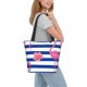 thumbnail image 2 of Balery Pink Flamingo Bolsa de Hombro con Diseño, Bolsa Grande y Duradera, Bolsa Versátil para Compras, 2 of 6