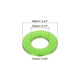 thumbnail image 2 of 50pcs M3 Flat Washer Aluminum Gasket Anodized Countersunk Washer,Hole Dia 3mm/0.12 Round Washers,(Green), 2 of 6