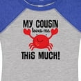 thumbnail image 4 of Inktastic My Cousin Loves Me Boys Boys or Girls Baby Bodysuit, 4 of 5