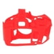 thumbnail image 2 of Estuches profesionales de silicona segura para cámara, funda de goma para el cuerpo para D7200 / D7100, funda protectora para cámara digital rojo Macarena Estuche de silicona para cámara, 2 of 5