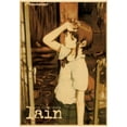 thumbnail image 1 of serial experiments lain Poster Anime Wall Art Home Decorative Painting Children's Room Decor Wall Sticker, 1 of 5