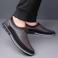 thumbnail image 6 of Men's Oxford Shoes Business Casual Shoes Office Loafers Premium Leather Dress Shoes Comfort Driving Shoes, 6 of 7