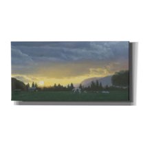 Epic Graffiti 'Farm Life II' by James Wiens, Canvas Wall Art, 60"x30"