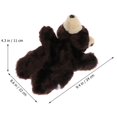 thumbnail image 4 of Marioneta de mano de peluche oso PENGJTMXG negro, 4 of 4
