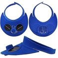 thumbnail image 2 of ZHAOCHENG Sombrero de playa con ventilador de energía solar unisex para adultos y niños, protección solar para verano, viajes, ciclismo y deportes, 2 of 5