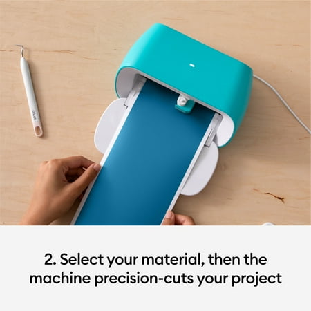 Cricut - Joy Machine - Grey/Aqua