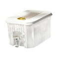 thumbnail image 3 of Hervidor de agua fría con grifo, dispensador de bebidas, contenedor de bebidas duradero de gran capacidad, jarra de agua fría, para la de básico 3L perfecl Dispensador de bebidas, 3 of 8