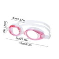 thumbnail image 3 of Premium Optical Swimming Goggles for Adults with Anti-Fog & UV Protection, Comfortable Silicone Strap, Wide Vision, Prescription Lens for Farsighted Swimmers, Durable Polycarbonate Design, 3 of 6