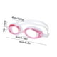 thumbnail image 3 of Swimming Goggles High Definition Antis Fogs Professional Training Waterproof Protective, Men Women Earplugs Foldable Adjustable Portable, Black Frame Lightweight Breathable Anti-Slip Strap,, 3 of 7
