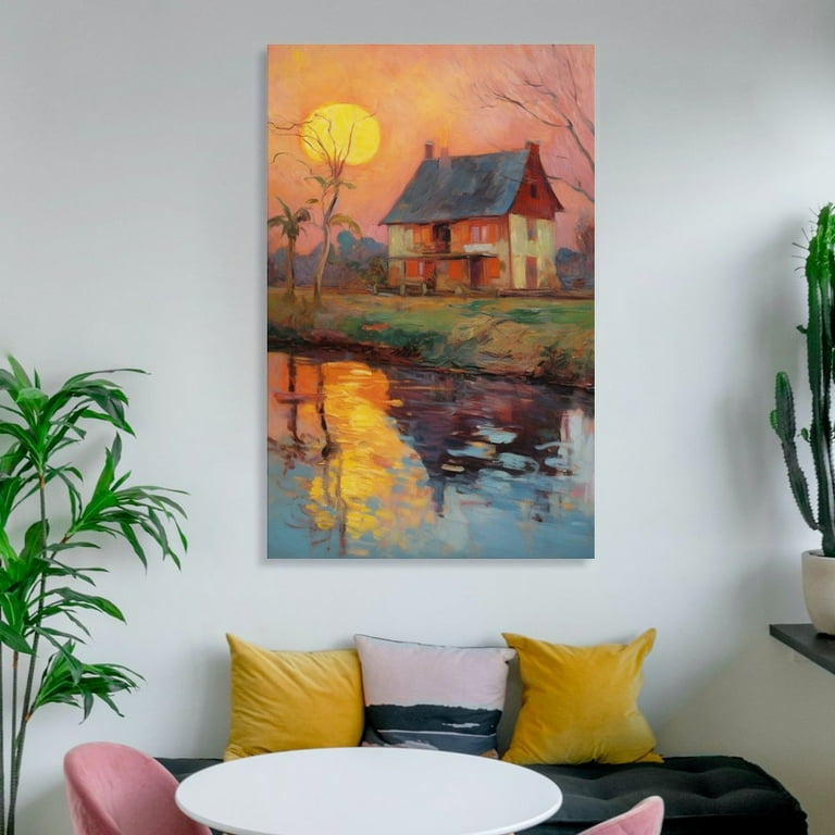 Alfred Sisley Art poster シスレー Alfred Sisley Print Painting (77) Home Decor Poster Wall Art