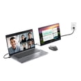 thumbnail image 3 of Monitor portátil Dell LED FHD de 14 pulgadas con productividad de pantalla dual, conmutación en el plano, conectividad USB-C, luz azul baja y software Display Manager, 3 of 5