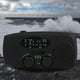 thumbnail image 4 of Radio Meteorológica Emergencia Con Manivela 2000 MAh Y Linterna LED (Negro EE. UU.), 4 of 9