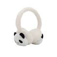 thumbnail image 2 of Wancir Kids Knit Earmuffs Winter Outdoor Furry Ear Warmers for Boys Girls from Toddler to Big Kids, 2 of 3