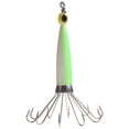 thumbnail image 1 of Squid Jig Pesca Señuelo Gancho Pulpo Sea Boat Hard Bait (Verde Luminoso 10 Claw), 1 of 2