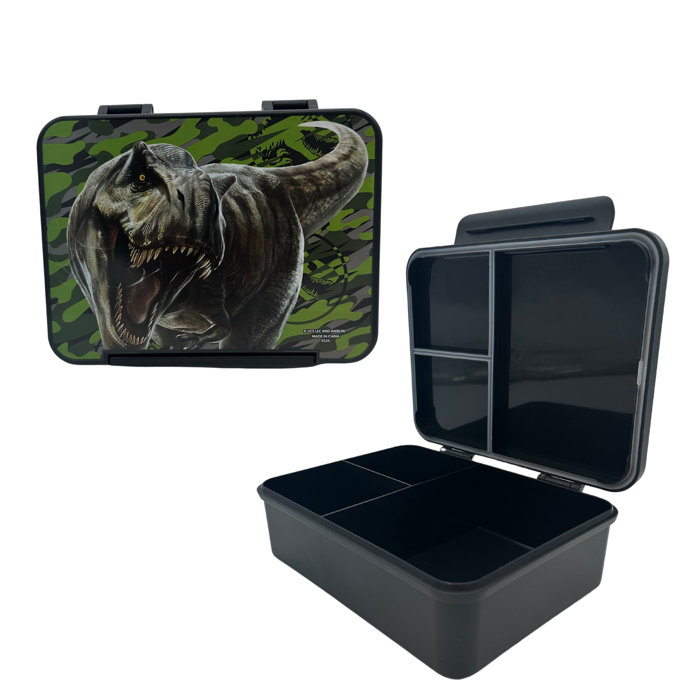 Universal Jurassic Park Child's Reusable Silicone Bento Lunch Box