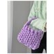 thumbnail image 1 of Bolso de lana islandesa tejido a mano, bolso de mensajero para llevar a mano hecho a mano para novia, 1 of 6