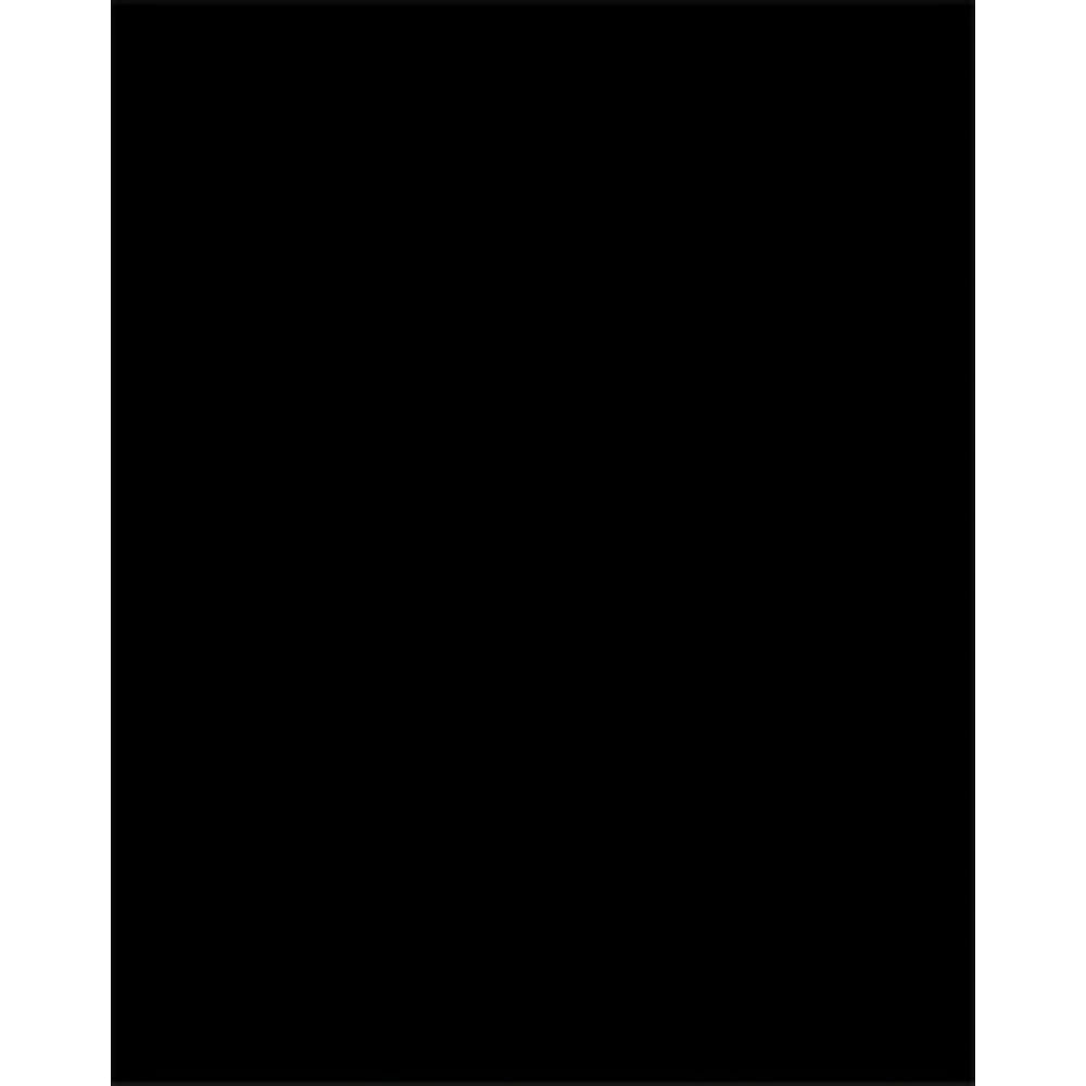 Pacon Plastic Poster Board, 22 x 28 Inches, Black, Pack of 25 Walmart