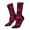 2 Black-2, variant on Burgundy Tie Dye Pattern Sport Socks for Women and Men Crew Socks Sporty Calf Socks Casual Socks