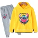 thumbnail image 2 of Conjunto de sudaderas con capucha y pantalones de punto para niños y niñas, moda infantil, jerseys de punto, ropa, 2024, 2 of 5
