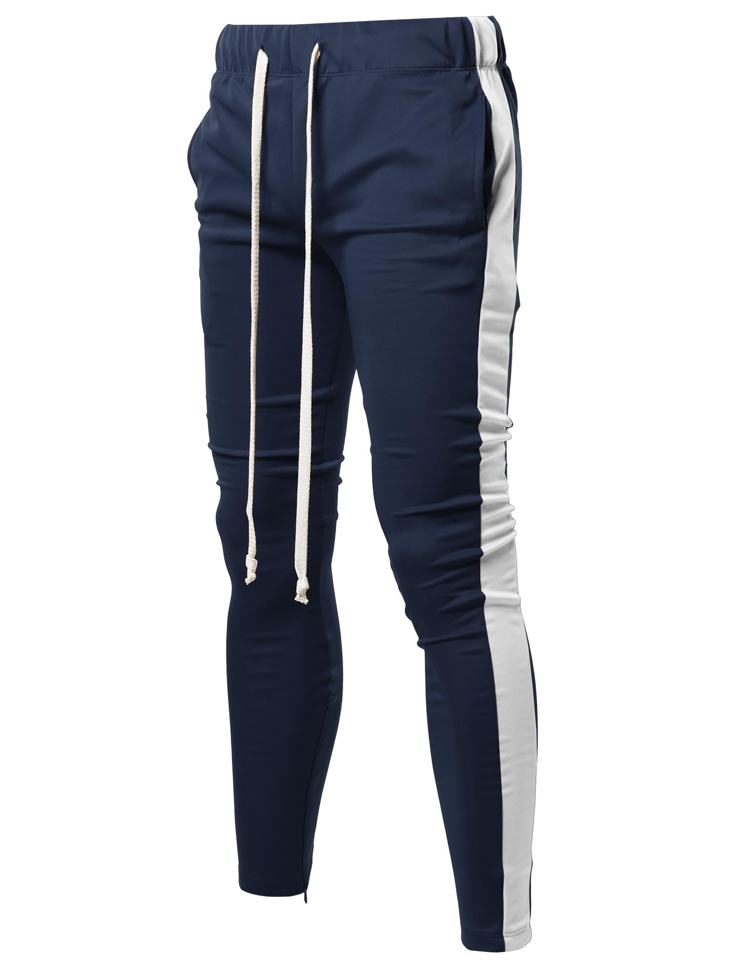 ankle zipper track pants