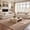 Beige, variant on Vorthio 89" 3-Seater Farmhouse Sofa, Deep Seat Couch with High Back Support, Removable Washable Cover, Rolled Arms, Set of 2, Grey