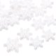 thumbnail image 5 of ColoMX 50pcs Tema de Snowflake Declake Decors Festival Diy Ornamento Xmas Decores de copos de nieve, 5 of 7