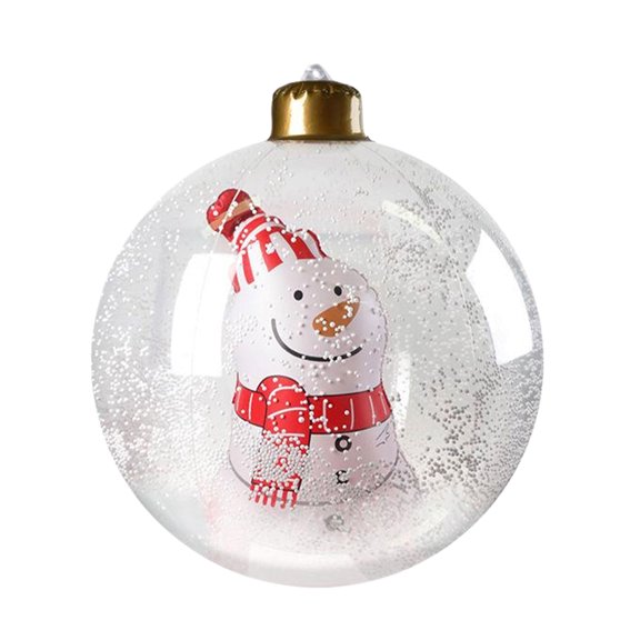 Bearachild Las decoraciones inflables de Navidad del ABS encienden para arriba la yarda con las chucherías de 6 pulgadas 23,6 pulgadas encienden Kits de decoración para fiestas D