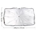 thumbnail image 2 of SUV Car Windshield Sun Shade Foldable Automotive UV Rays Sun Visor Car Umbrella Car Shade Front Windshield Car Accessories, 2 of 5