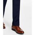thumbnail image 7 of Tayion Collection Men's Classic-Fit Solid Suit Pants Dark Blue 40x30 B4HP $175, 7 of 7