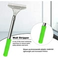 thumbnail image 5 of 4 Inch Razor Blade Scraper Tool Tile Paint Scraper Floor Wall Paper Removal Smoothing Scraper with 10 Pieces Replacement Blades for Removing Wallpaper, Sticker Glue Floor Adhesive 2 Pieces (Green), 5 of 7