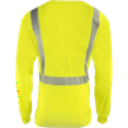 thumbnail image 2 of Ironwear 1209FR Flame Retardant Hi-Visibility Long Sleeve T-Shirt | Segmented Reflective Tape | 6 Cal/cm2 | ANSI Class 2, 2 of 3