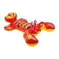 thumbnail image 4 of Almencla Inflatable Pool Float Tube Summer Water Toy Swimming Raft Beach Float for Travel Lobster 213x137cm, 4 of 8