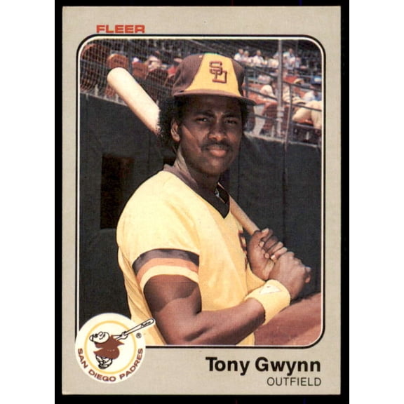 Tony Gwynn Rookie Card 1983 Fleer #360