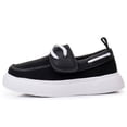 thumbnail image 3 of Blikcon Toddler Boys & Girls Hook And Loop Boat Shoes Lace Up Loafers (Toddler/Little Kid), 3 of 8