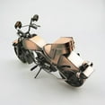 thumbnail image 3 of GKNET 10" Classic Hand craft HD Motorcycle Metal Art Sculpture Tin Bar Figurine 1PC, 3 of 5