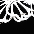 thumbnail image 4 of Adornos navideños con hojas de flores ahuecan hacia fuera las guirnaldas de que cuelgan la decoración Plata C perfecl Colgante flor hojas Banner, 4 of 8