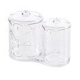 thumbnail image 3 of Cotton Pad Box Multifunctional Plastic Cotton Pad Organizer Cotton Swab Box, 3 of 9