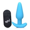 thumbnail image 4 of Bang! 21x Vibrating Silicone Butt Plug W/ Remote Blue, 4 of 5
