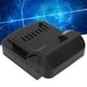 thumbnail image 4 of Convertidor De Adaptador De Batería De Litio Adaptador De Batería A Herramienta Eléctrica De 18 V Fácil De Usar Plug And Play Negro A Prueba De Arañazos Para Baterías ANGGREK Videojuegos, 4 of 8