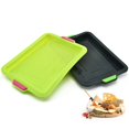 thumbnail image 3 of Coofit Cake Pan Rectangular Silicone Non-stick Baking Mould Bread Baking Pan Cake Mold, 3 of 10