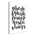 thumbnail image 2 of Creative Products Black and White Lowercase Alphabet 32x48 Canvas Wall Art, 2 of 5