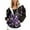 A-Purple326, variant on XIAONU Cozy Zip Up Hoodie For Women Long Sleeve Drawstring Hooded Butterfly Print Sweatshirt Soft Trendy Daily Outing Hoodies