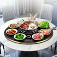 thumbnail image 2 of Dining Table Heating Mat Rotating Plate Induction Cooker Hot Pot Dishes Warming Plate Food Dishes Warming Keeping Plate, 2 of 5