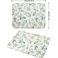 thumbnail image 3 of Green Leaves Branches Dish Drying Mat 18x24 for Kitchen Spring Leaves Botanical Dishes Pad Dish Drainer Rack Mats Absorbent Quick Dry Kitchen Decor, 3 of 6