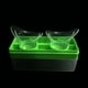 thumbnail image 5 of 2 vasos medidores para lavado de ojos, suaves, reutilizables, a prueba de fugas, para mantener los ojos limpios, vaso de limpieza de ojos de 8 ml para Caja de color verde, 5 of 8