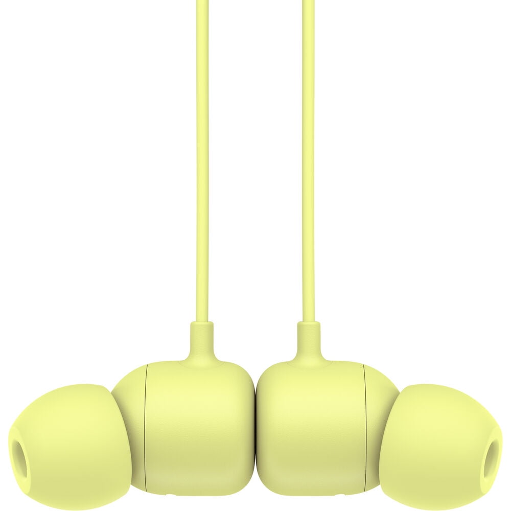 Beats Flex Wireless In-Ear Headphones (Yellow) Bundle + Accessories
