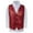 Red, variant on WOYY Big Boys Sparkly Sequins Vest for Stage Performance Glitter Waistcoat, Sizes 11-12