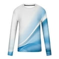 thumbnail image 4 of cllios Chandails à Manches Longues pour Hommes T-Shirt Graphique 3D Grande Taille Décontracté Col Rond Hauts Nouveauté Tendance T-Shirts, 4 of 5