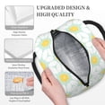thumbnail image 6 of YFYANG Portable Waterproof Insulated Lunch Bag, Abstract Geometric Floral Pattern Reusable Cooler Bag / Picnic Bag for Adults Teens, 6 of 9